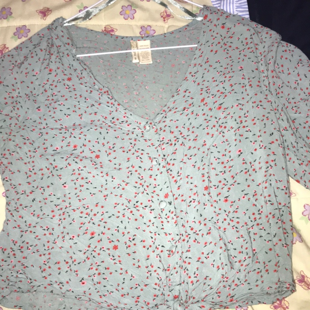 Flowers print shirt